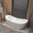 Elegant Freestanding Bathtub Acrylic Modern Bathroom Relaxation