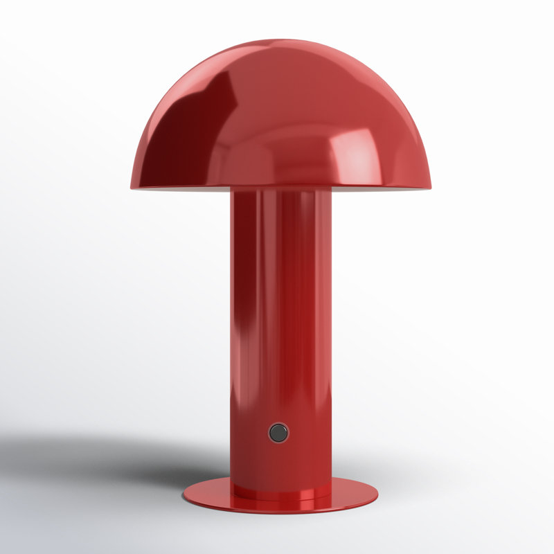 Viv Metal Desk Lamp, Red