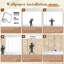 Papiers peints et adhésifs rétro à motif floral français texturé, classique, campagne, brun clair, murales murales florales, H 100 po x l 144 po, papier peint amovible en PVC, adhésif mural pour salon, chambre, bureau à domicile-1433340699