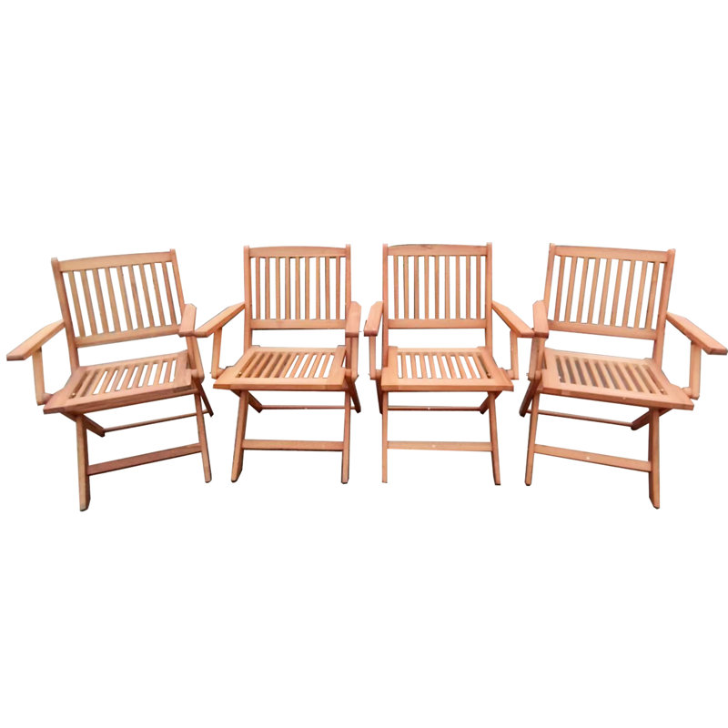 Salle à manger de patio pliable Darrens avec 4 chaises, pour divers espaces intérieurs et extérieurs: patio, cour arrière, terrasse, terrasse, espaces pliables multiples:
