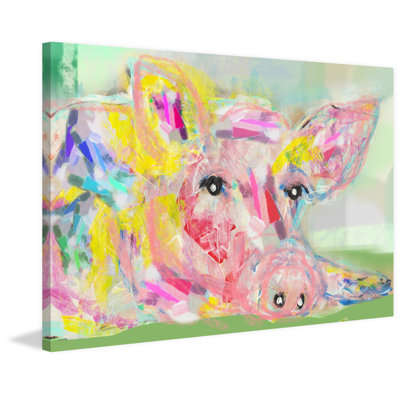Claudia Schoen - Wrapped Canvas Painting