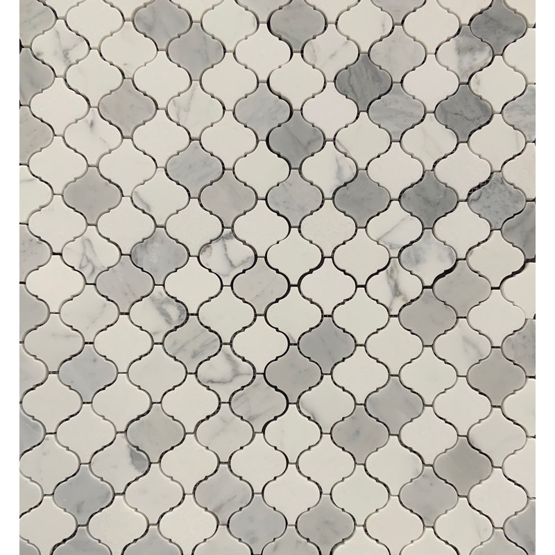 1.94" x 2" Marble Novelty Mosaic Wall & Floor Tile