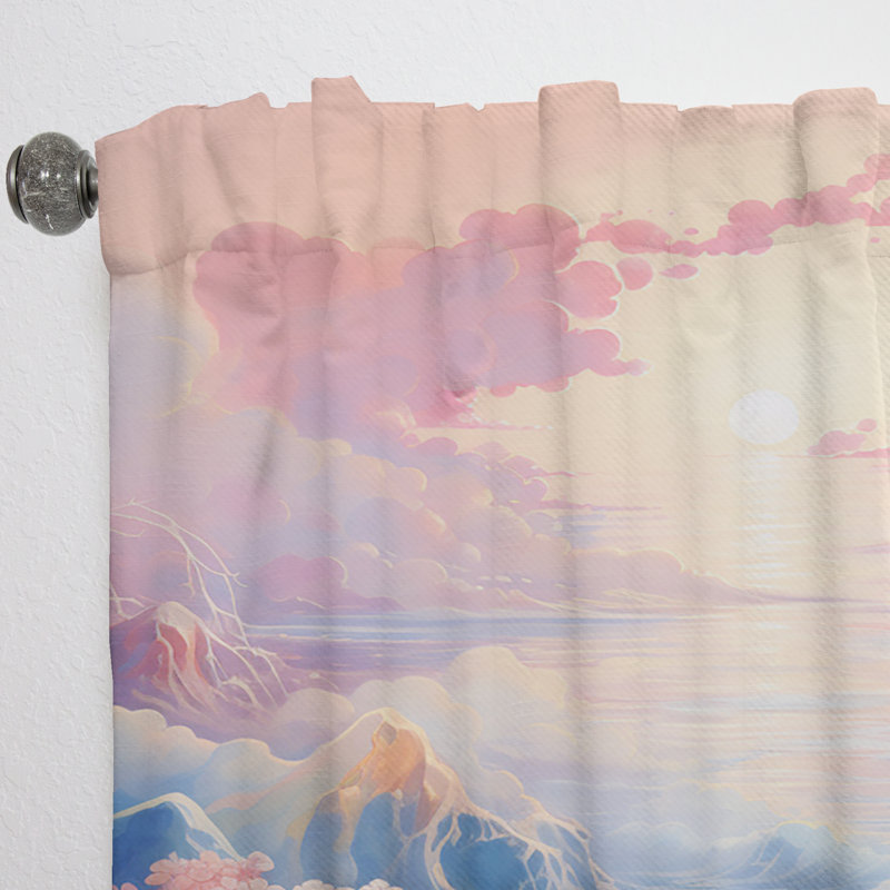 Clearview Velvet Room Darkening Single Curtain Panel, 52" W x 90" L