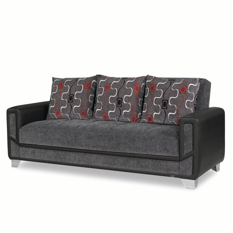 Canapé-lit rembourré avec rangement Primenest Pulsecraft