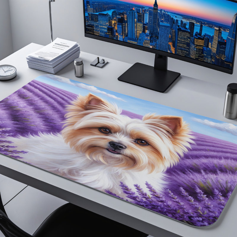 Polyester Desk Pad, 23.6x13.8