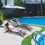 Chaise longue inclinable 66,9 po Tarazon-1176847673