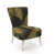 Floral Yellow/Gold Polyester Blend selected