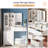 Christlyn Dressing Table with Mirror