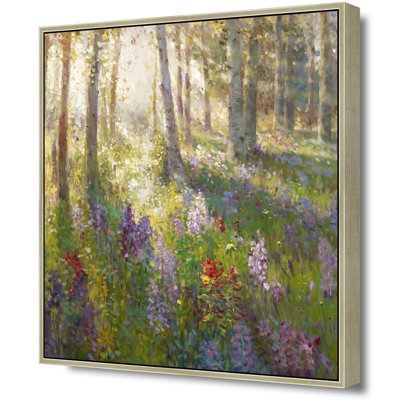 Twilight Among The Lupines Print