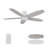  52'' DC Motor Ceiling Fan with a LED Light and Remote control-2022511958-2022511959