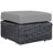 Modway Summon 5-pc Outdoor Patio Sectional Set With Sunbrella Cushions in Canvas-38631789