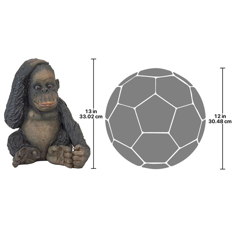 Statue amusante the chimpanzé of the jungle