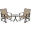 Ensemble de chaises bistro 3 pièces avec table basse et ensemble bistro-312719337