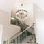 Encarna 23.5" Modern 8 - Light Dimmable Tiered Chandelier
