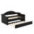Twin Size Upholstered Daybed With Trundle,Velvet Sofa Bed With USB Ports And Wood Slats Supports,Button Tufted Backrest And Armrest, No Box Spring Needed-569793337