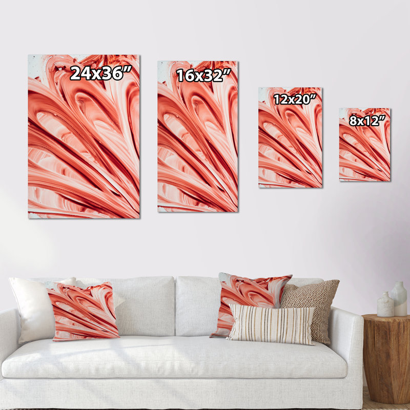 Tasty Pomegranate Explosion - Décoration murale moderne et contemporaine en toile, H 20 po x l 12 po x P 1 po, Toile tendue