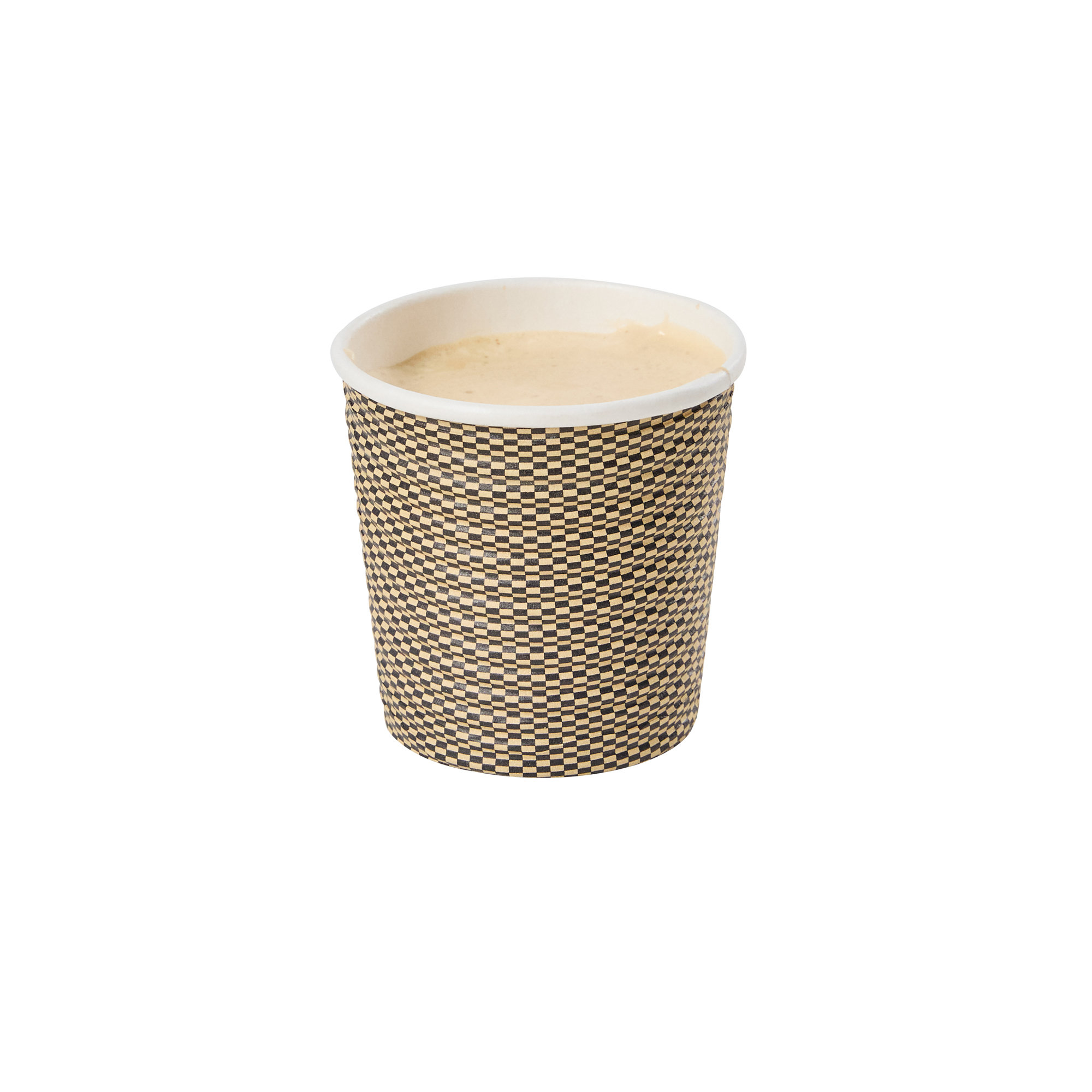 Restaurantware 4 Ounce Disposable Cups, Pack of 25 Ripple Wall Hot Cups ...
