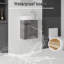 Ensemble de meuble-lavabo mural 16 po avec lavabo et portes à fermeture en douceur pour petites salles de bain-133396995
