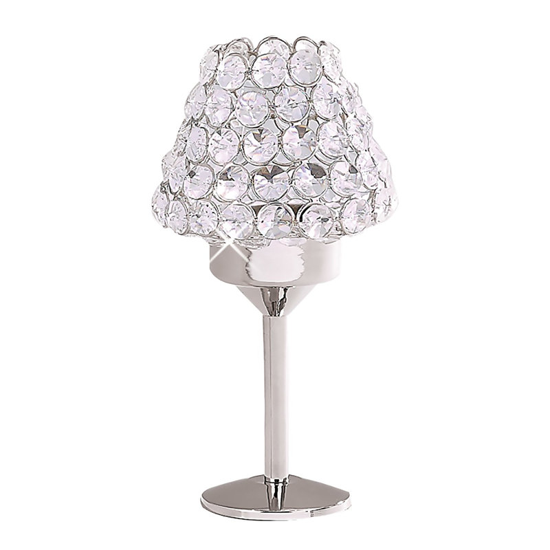 Porte-photophore en cristal/métal lamp Riddick