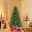 Arbre de Noël avec embouts en PVC et gants de lumières à DEL blanc chaud-2063026146