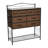 Walnut Iron 8-Drawer Sideboard with Mid-Century Detailing-1057036747
