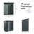 5Ft X 3Ft Outdoor Metal Storage Shed Transparent Plate-111475230