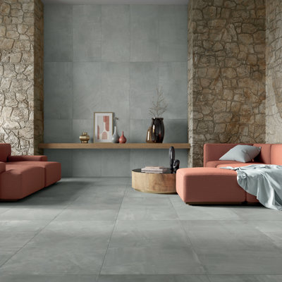 Paint Collection Soft Concrete, Size: 24X24"