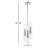 Otto 6 - Light Cylinder Chandelier-2068699155