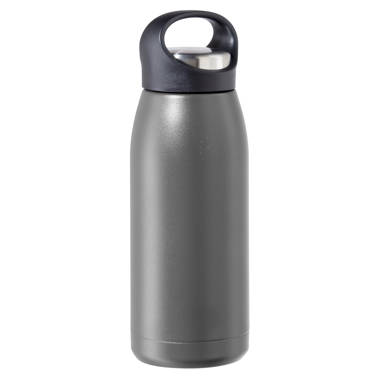 Stainless Steel Black Non Insulated Water bottle, For Dinking, 700ml