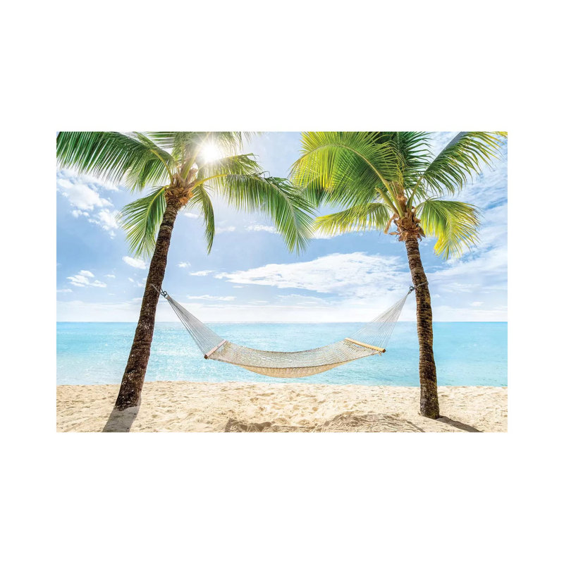 Relaxing Summer Vacation In A Hammock, 101.6 cm H x 66.04 cm W