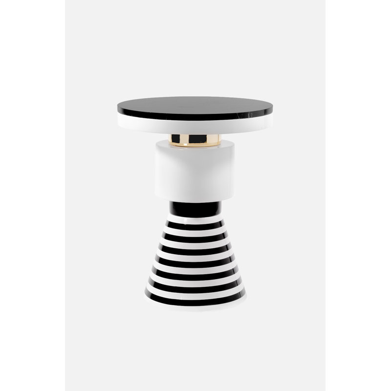 Emeline Pedestal End Table