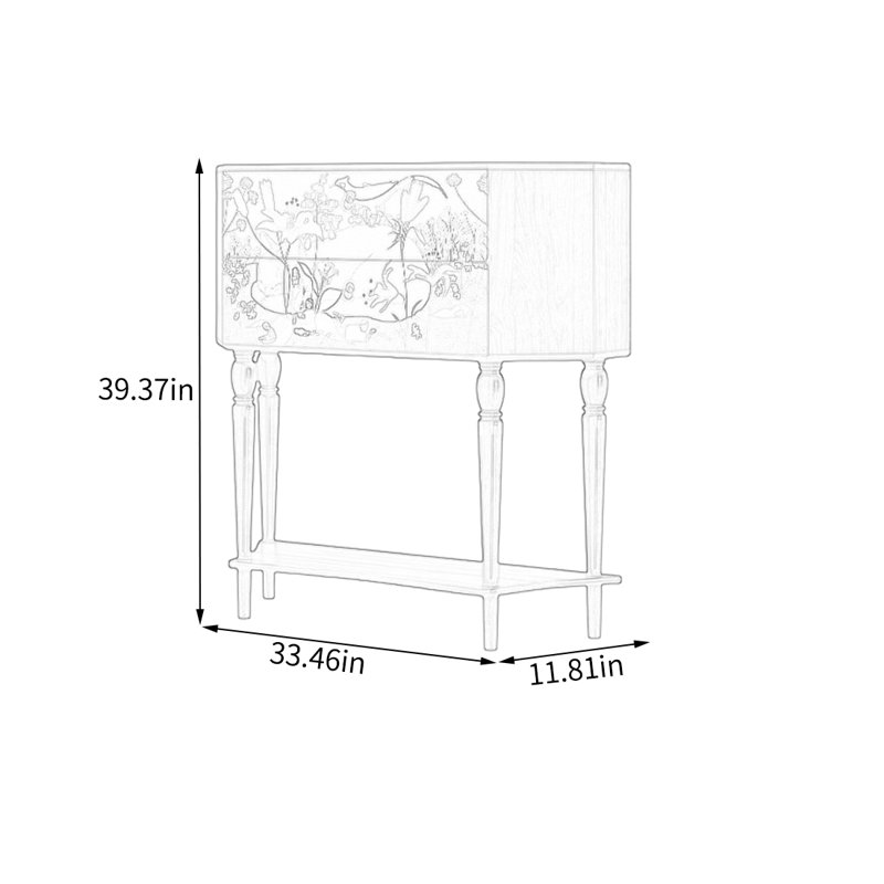 Storage Cabinet with Solid Pine Frame, Black