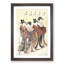 Four Courtesans by Chobunsai Eishi - Picture Frame Painting Print-55577812-55577813