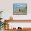 «Cliff Walk At Pourville» par Claude Monet, estampe numérique sur toile-87903258