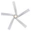 Ventilateur de plafond intelligent d'intérieur / extérieur à 5 pales Zeke avec kit d'éclairage à DEL à température de couleur 2700K-3000K-3500K-4000K-5000K et télécommande inclus, fonctionne avec l'assistant Google, Amazon Alexa, Samsung Smart Things-125304448