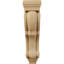 Grand corbeau en bois traditionnel cerisier l 9 po x P 10 po x H 34 po (paquet de 4)-73318820-73567788