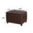 Menendez Faux Leather Ottoman