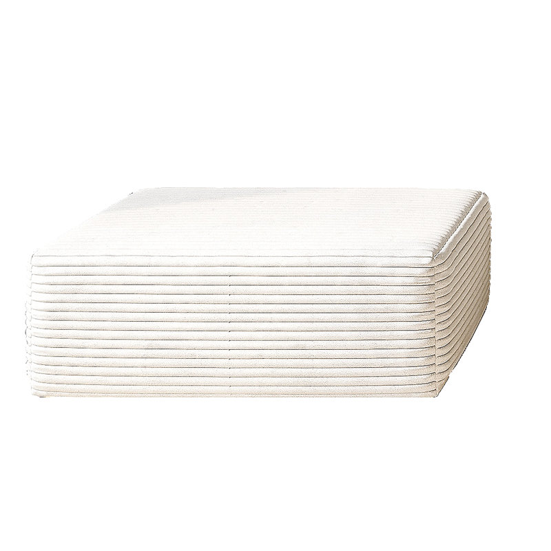 37.40"Sofa Ottoman ,No Assembly Required, Beige