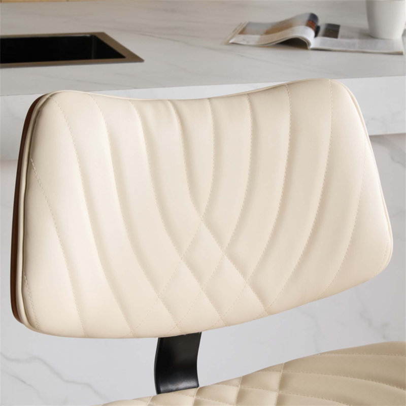 Tabourets de bar Bentwood, Beige