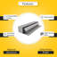 Brixwell 69-47 L 100 pi, fil d'acier l 30 po, finition brillante