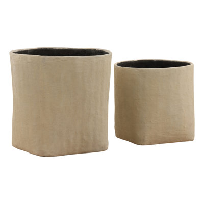 Ellington Planter Set of 2 Beige