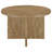 Larrabee Mango Brown Round Dining Table