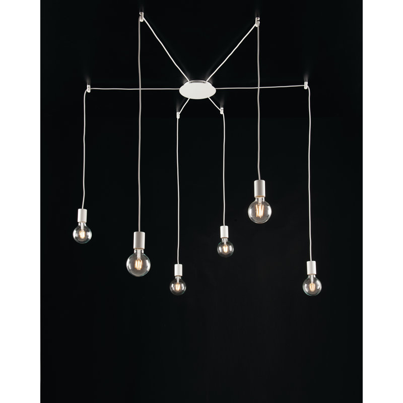 Camishia 6 - Light White Geometric Pendant