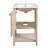 Featuring a ceramic sink, freestanding single vanity