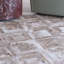 Cowhide Geometric Area Rug in Lilac Ash-66296503