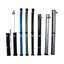 Nandy Solar Powered Temperature Controlled Stainless Steel Free Standing Outdoor Shower with Detachable Shower Head and Footwash Spout