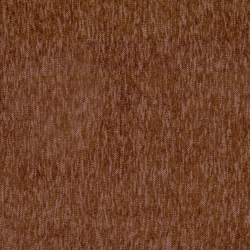 Ensemble de 2 chaises de salle à manger contemporaines en tissu rouille chenille-brun + rouille + bois + contemporain + maison de campagne + moderne