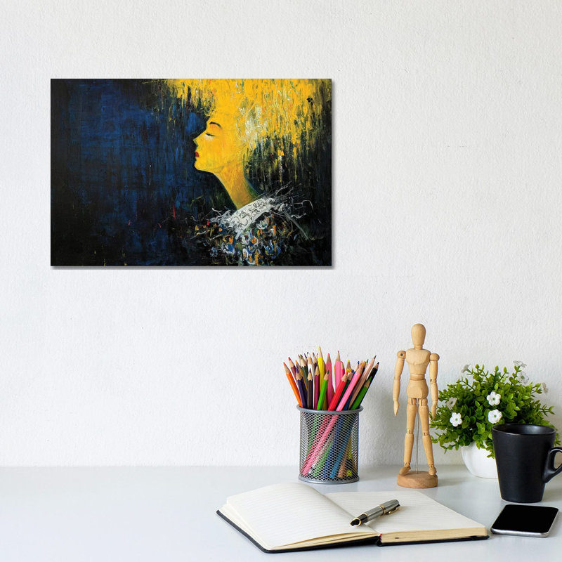 In Yellow III by Jack Avetisyan - Wrapped Canvas Print, 20.32 cm H x 30.48 cm W