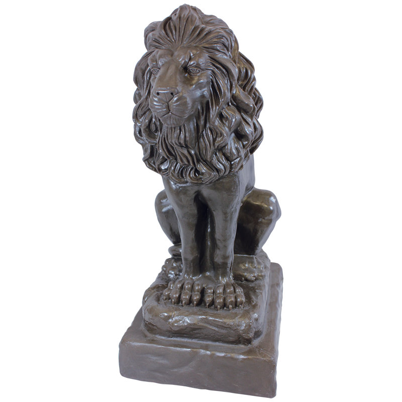Statue de lion gardien Galena, Bronze