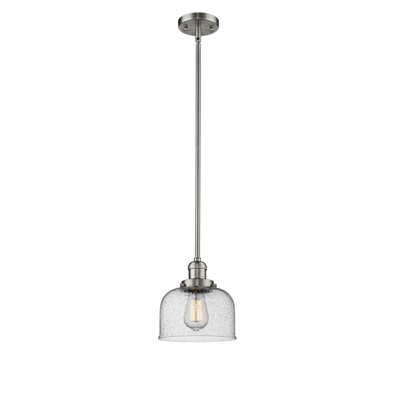 Luminaire suspendu en forme de dôme à 1 lumière Arakel